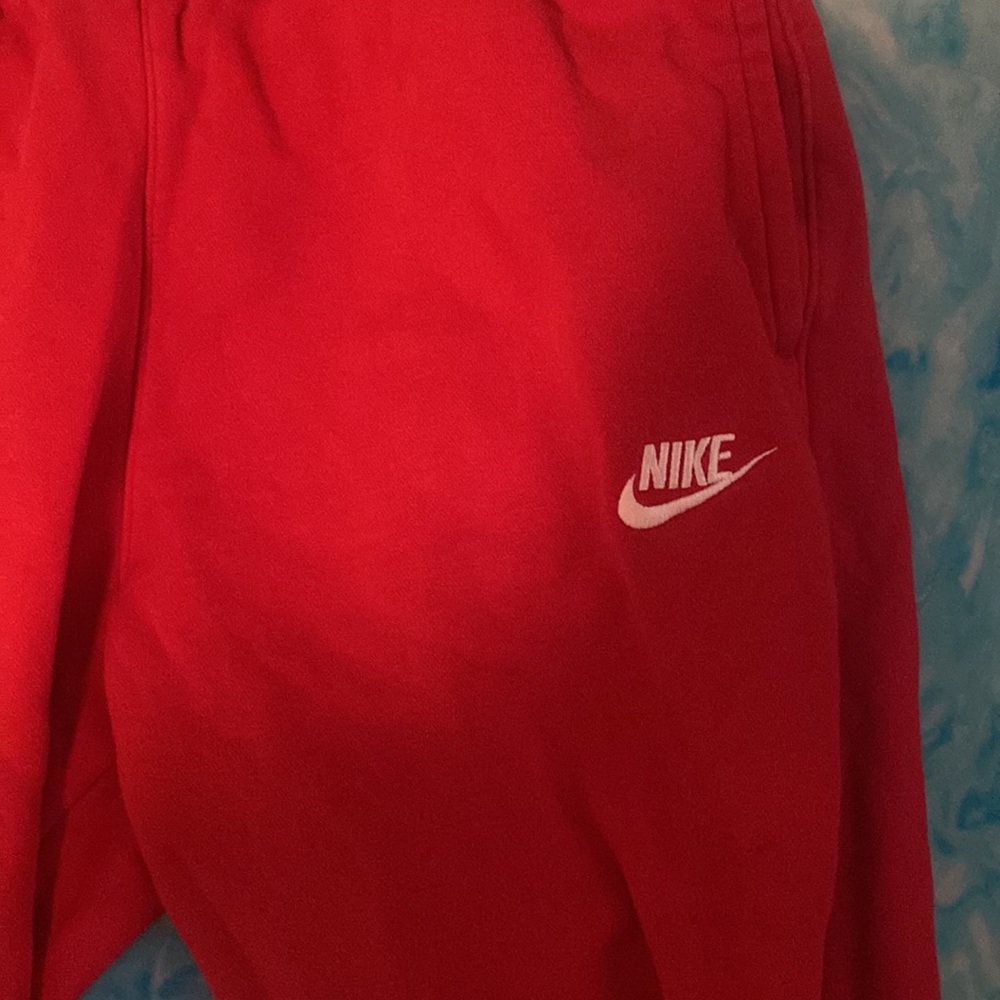Red Nike Joggers